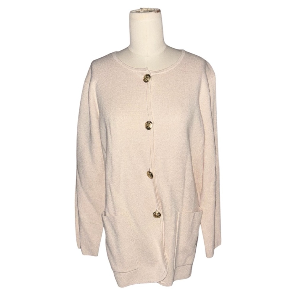 J. Crew Cream Giselle Sweater Blazer